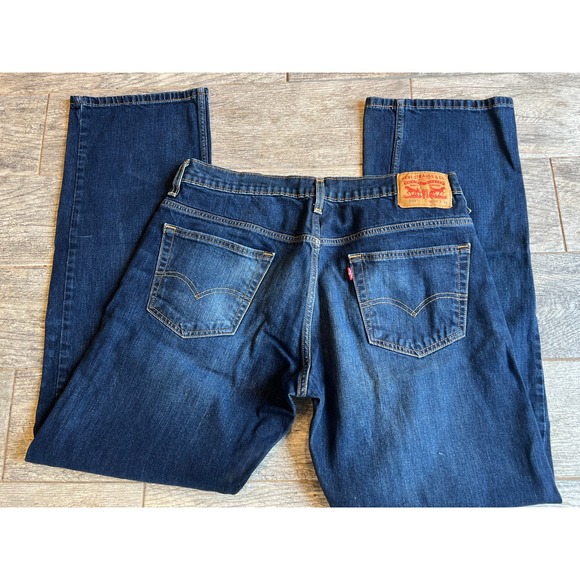 Levi Strauss Denim Jeans 569 Loose Straight Leg Jean 34 x 36 Mens 34x36 ReaD - Picture 1 of 14
